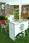 Geopark-Stand zum Naturparkfest am 04.09.2010 am Kloster Veßra