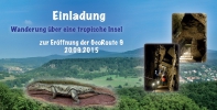 Einladung zur Hauptveranstaltung am Tag des Geotops 2015 im GeoPark