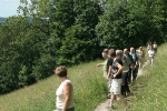 Geologische Exkursion über den Burgberg in Waltershausen